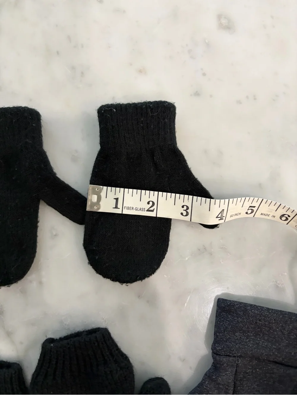 Head Kids Mittens Set - Black & Charcoal